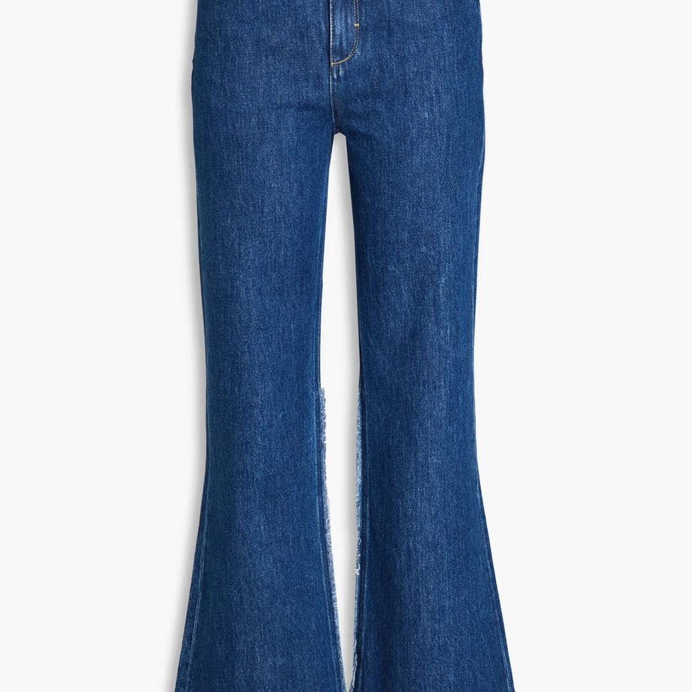 Wandler Deep Blue Flare Jeans